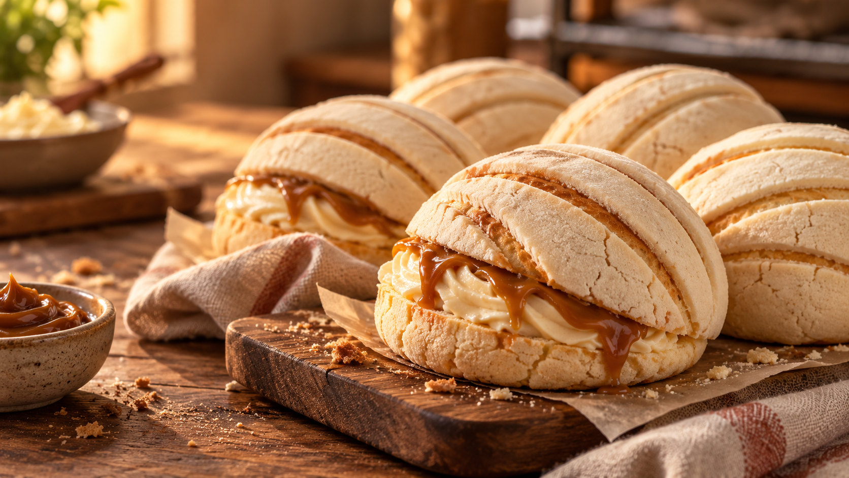 Conchas rellenas